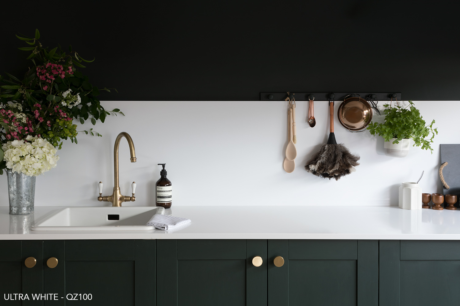 The Whitest Kitchen Worksurface Crl Quartz